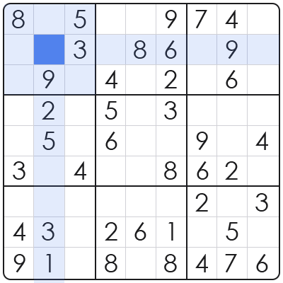 sudoku hidden single